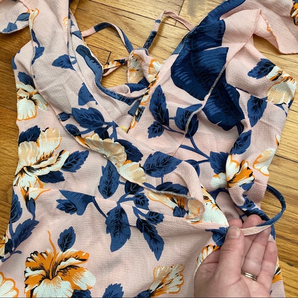 Floral Sleeveless Wrap Maxi Dress - Picture 8 of 14